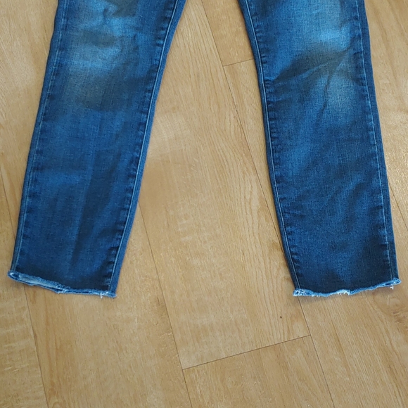 AGOLDE SOPHIE CROP IN CLAREMONT SKINNY JEANS - Picture 4 of 10